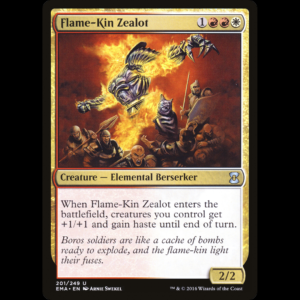 MTG Flame-Kin Zealot Eternal Masters