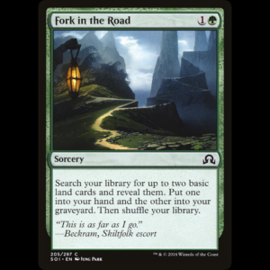 MTG Fork in the Road Shadows over Innistrad