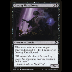 MTG Gavony Unhallowed Eldritch Moon