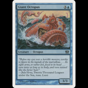MTG Pulpo Gigante (Giant Octopus) Eighth Edition - HP