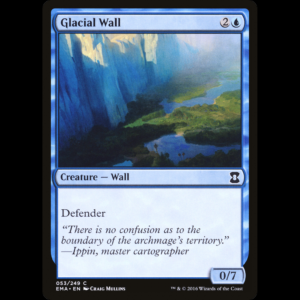 MTG Glacial Wall Eternal Masters
