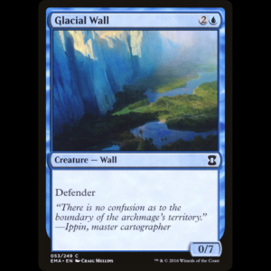 MTG Glacial Wall Eternal Masters ema#53