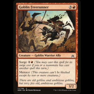 MTG Goblin Freerunner Oath of the Gatewatch
