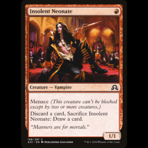 MTG Insolent Neonate Shadows over Innistrad