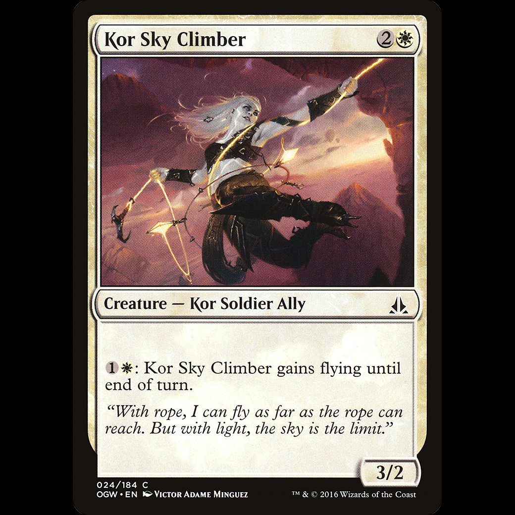 Mtg Kor Sky Climber Oath Of The Gatewatch - Madtoyz