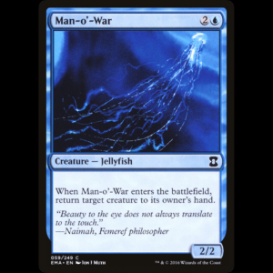 MTG Man-o'-War Eternal Masters