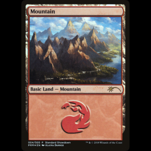 MTG Mountain M19 Standard Showdown - FOIL pss3#4