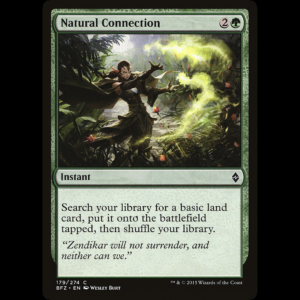 MTG Conexión natural (Natural Connection) Battle for Zendikar bfz#179