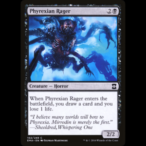 MTG Phyrexian Rager Eternal Masters