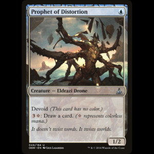 MTG Prophet of Distortion Oath of the Gatewatch
