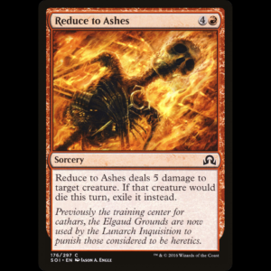 MTG Reduce to Ashes Shadows over Innistrad