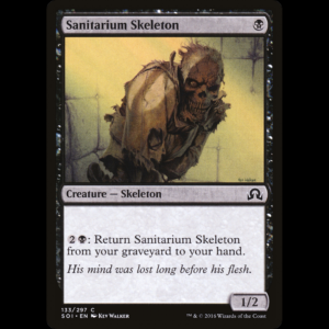 MTG Sanitarium Skeleton Shadows over Innistrad