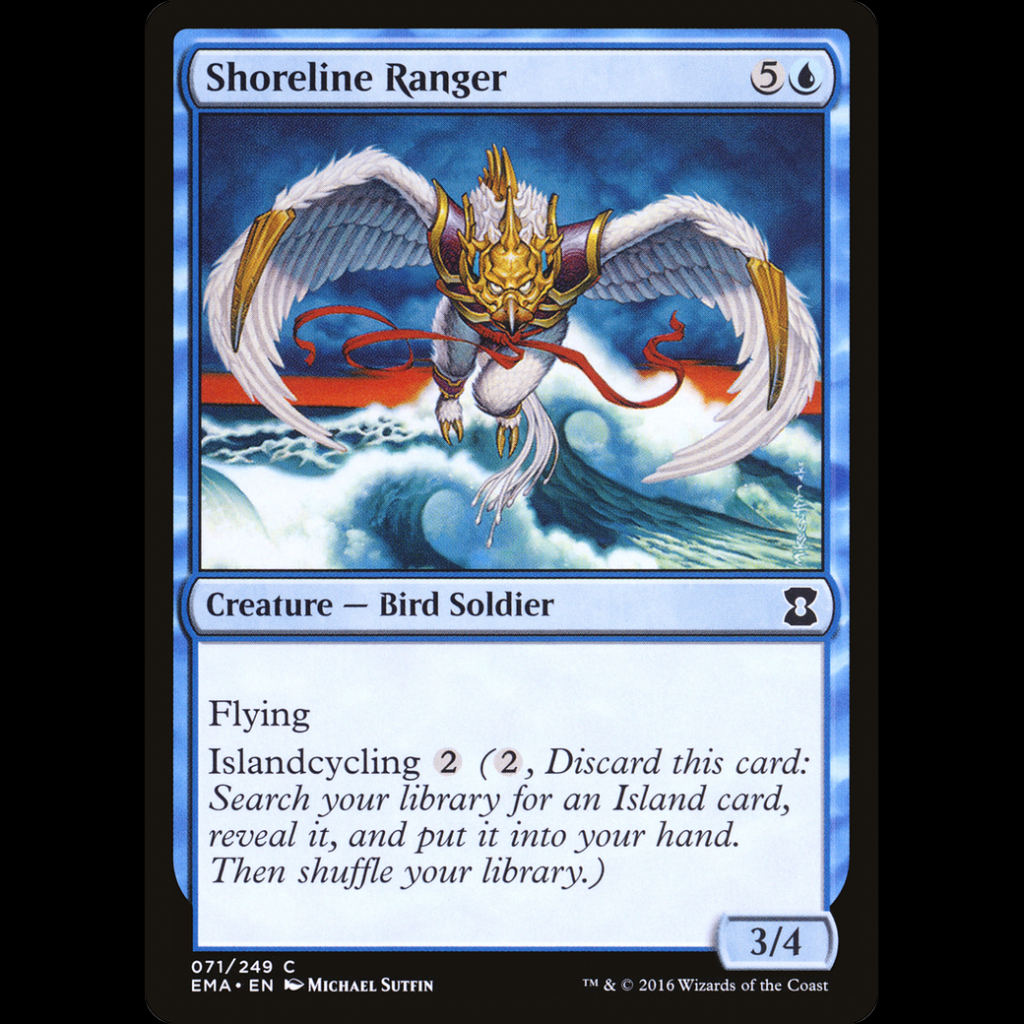 Mtg Shoreline Ranger Eternal Masters Madtoyz