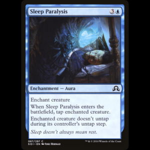 MTG Sleep Paralysis Shadows over Innistrad