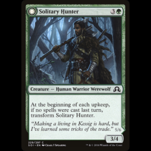 MTG Solitary Hunter // One of the Pack Shadows over Innistrad