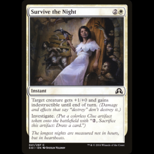 MTG Survive the Night Shadows over Innistrad