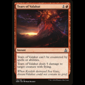 MTG Tears of Valakut Oath of the Gatewatch