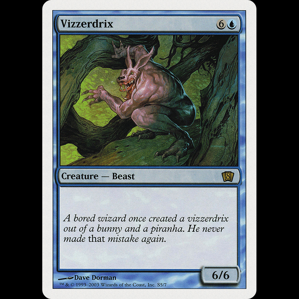 MTG Vizzerdrix Eighth Edition - ESP 8ed#S5 - Madtoyz MTG Vizzerdrix Eighth Edition - ESP 8ed#S5 - Madtoyz