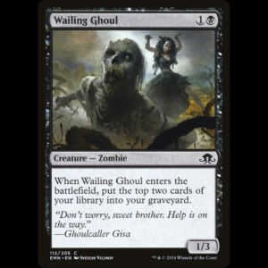 MTG Wailing Ghoul Eldritch Moon emn#112