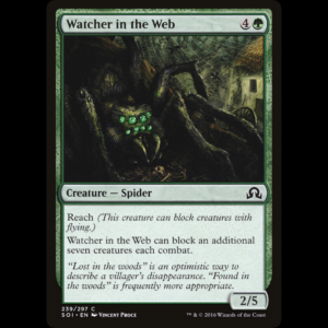 MTG Watcher in the Web Shadows over Innistrad