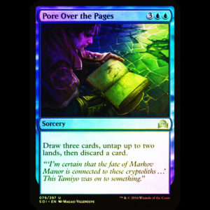 MTG Pore Over the Pages Shadows over Innistrad - FOIL