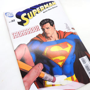 Superman Borrado #22 SD Dc Comic Sticker Design