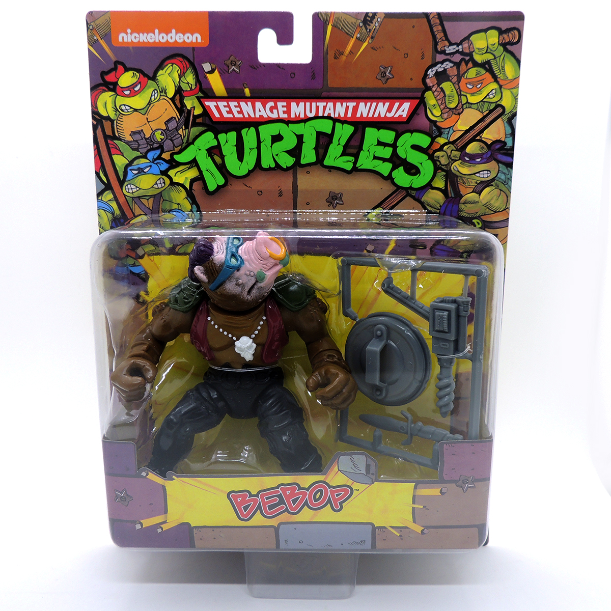 Les Jouets du Mercredi : Tortues Ninja Bebop (Playmates Toys 1988) -  FulguroPop