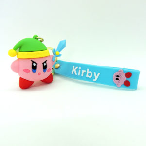 Kirby Zelda Keyring Llavero 6cm Bootleg