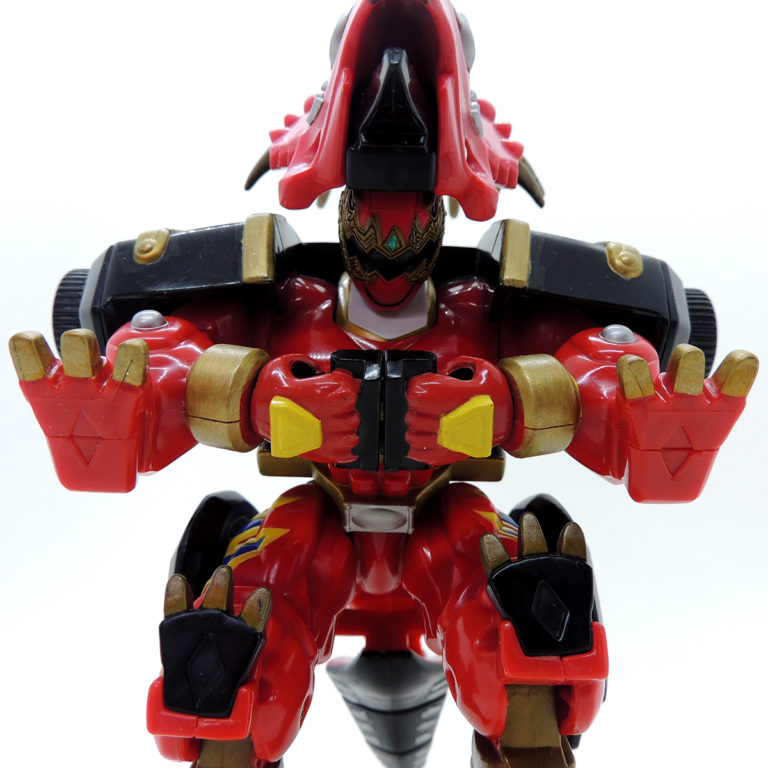 Power Rangers Dino Thunder Red Triceratops Bandai - Madtoyz