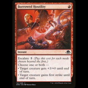 MTG Hostilidad prestada (Borrowed Hostility) Eldritch Moon emn#121