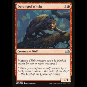 MTG Deranged Whelp Eldritch Moon emn#125