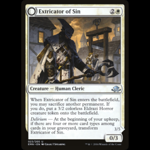 MTG Extricator of Sin // Extricator of Flesh Eldritch Moon