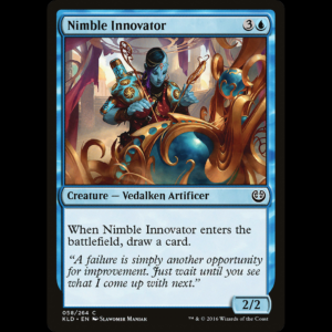 MTG Nimble Innovator Kaladesh kld#58