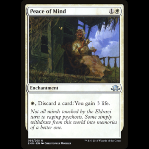 MTG Peace of Mind Eldritch Moon