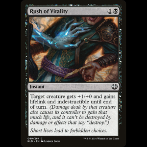 MTG Rush of Vitality Kaladesh kld#99