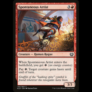 MTG Artista espontánea (Spontaneous Artist) Kaladesh