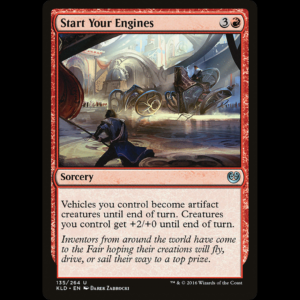 MTG Encender motores (Start Your Engines) Kaladesh