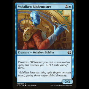 MTG Maestro de filo vedalken (Vedalken Blademaster) Kaladesh kld#68