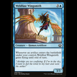 MTG Alaslabradas de Sueldafirme (Weldfast Wingsmith) Kaladesh kld#69