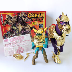 Conan el Barbaro Demon Hunter Battle Stallion Hasbro