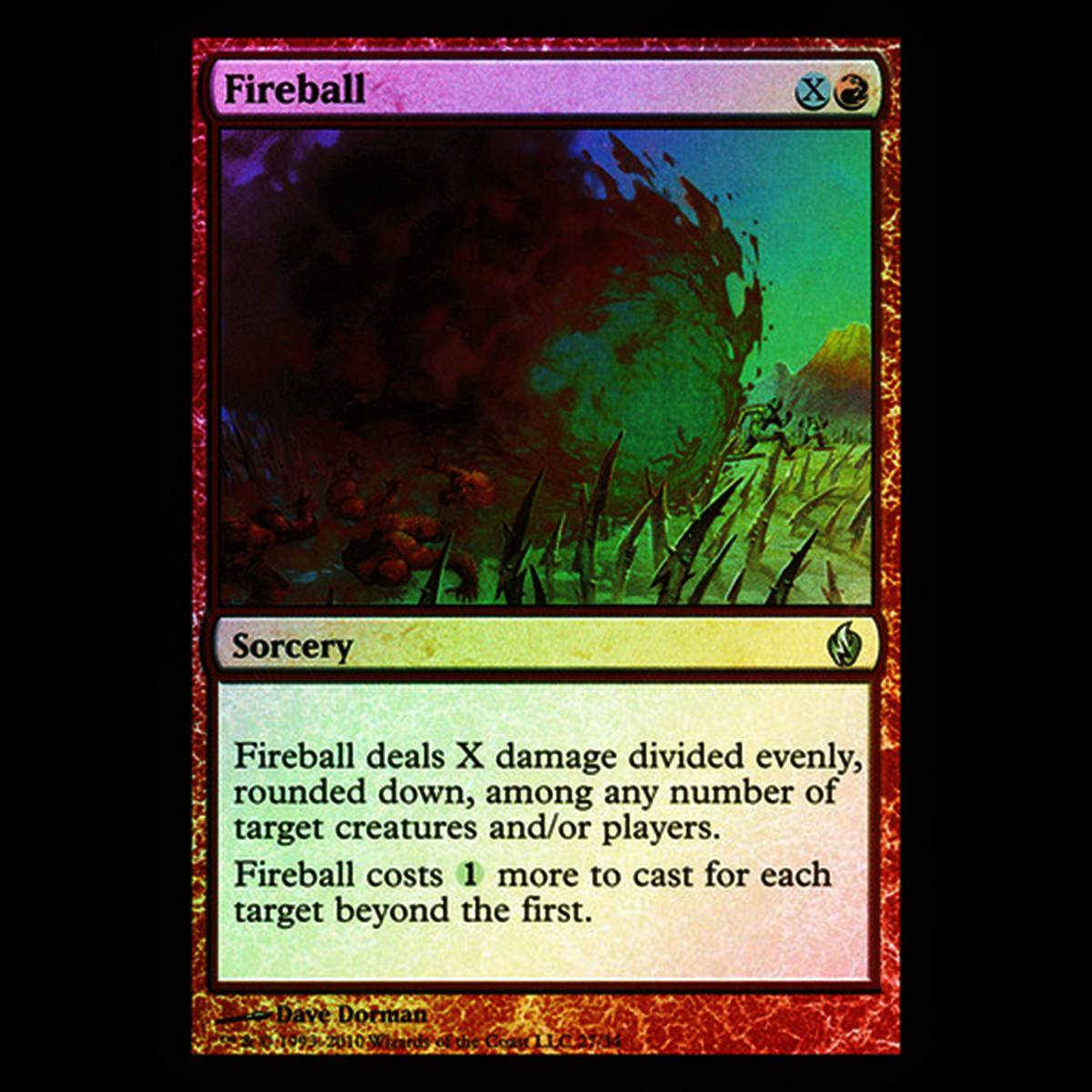 MTG Fireball Premium Deck Series: Fire and Lightning - FOIL - Madtoyz