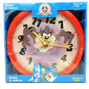 Looney Tunes Reloj Pared Tazmania Warner Bros