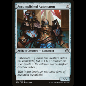 MTG Accomplished Automaton Kaladesh kld#191