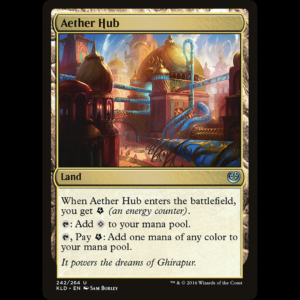 MTG Planta de éter central (Aether Hub) Kaladesh kld#242