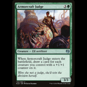 MTG Jueza de forja de armaduras (Armorcraft Judge) Kaladesh kld#144