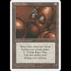 MTG Hombre de latón (Brass Man) Fourth Edition