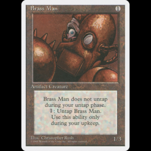 MTG Hombre de latón (Brass Man) Fourth Edition 4ed#302