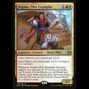 MTG Depala, piloto ejemplar (Depala, Pilot Exemplar) Kaladesh kld#178