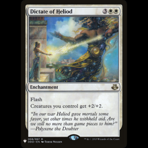 MTG Dictate of Heliod Mystery Booster