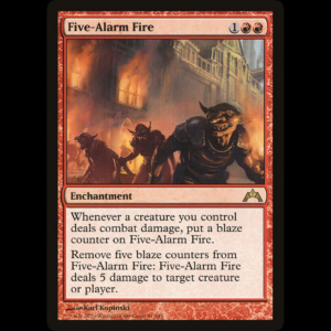 MTG Fuego derrumbador (Five-Alarm Fire) Gatecrash